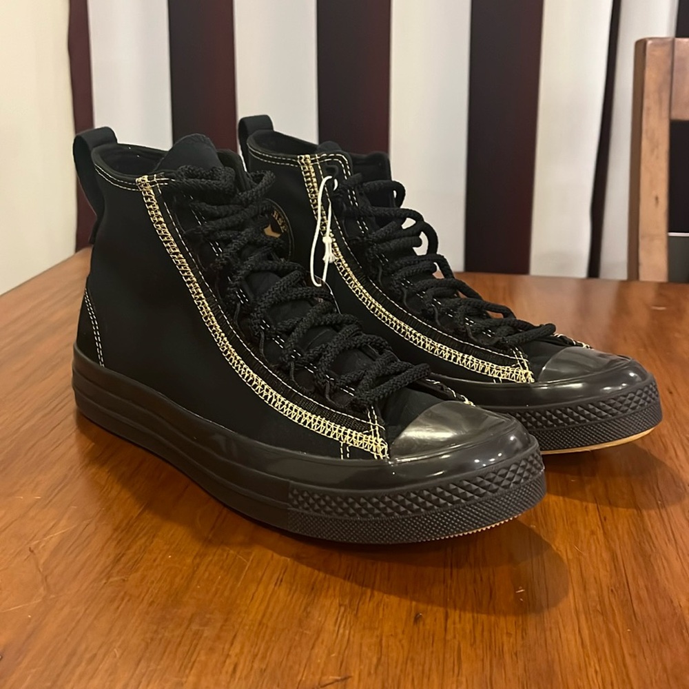 Converse Chuck Taylor All Star CX EXP2 Hi shoes sneakers black gold Womens Sizes